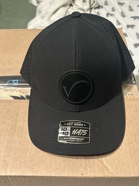 Waterproof Dry-Fit Black Trucker Hat